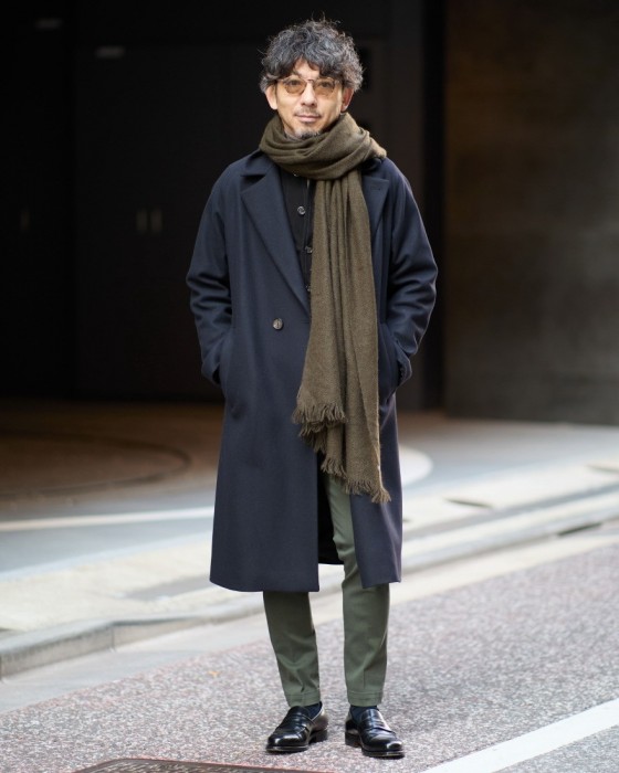 NORLHAヤクウール ソリッド 大判ストール【Nomad Nets/Nomad Grey Nets】ma