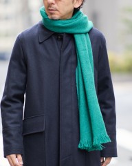 NORLHAヤクウール ソリッド 大判ストール【Nomad Nets/Nomad Grey Nets】mb_21l