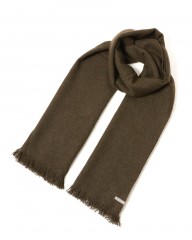 NORLHAヤクウール ソリッド 大判ストール【Nomad Nets/Nomad Grey Nets】mb_c5