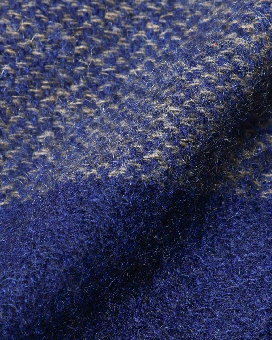 NORLHAヤクウール ライン 大判ストール【Nomad Nets Stripe】08l