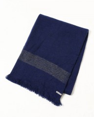 NORLHAヤクウール ライン 大判ストール【Nomad Nets Stripe】mb_04l