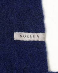 NORLHAヤクウール ライン 大判ストール【Nomad Nets Stripe】mb_05l