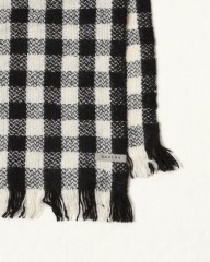 NORLHAヤクウール スモールチェック 大判ストール【Nomad Nets Small Square】mb_05l