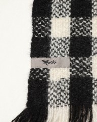 NORLHAヤクウール スモールチェック 大判ストール【Nomad Nets Small Square】mb_07l