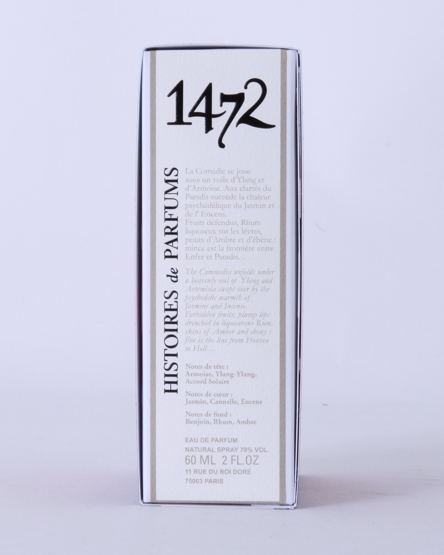 Histoires de Parfumsオードパルファム 1472 La Divina Commedia【60ml】13l