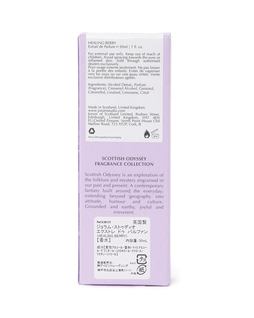 JORUM STUDIOジョラム・ストゥディオ エクストレ ドゥ パルファン【HEALING BERRY/ヒーリングベリー 30ml】11l