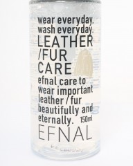 EFNALcare衣料用洗剤【水のいらないLEATHER/FUR専用洗剤 150ml】mb_03l