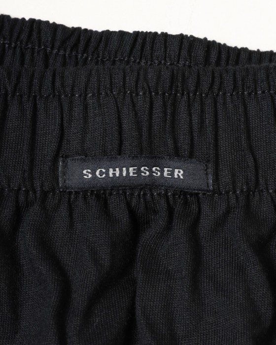 Schiesser2パック ソリッドカラー ジャージートランクス【BOXERSHORTS】03l