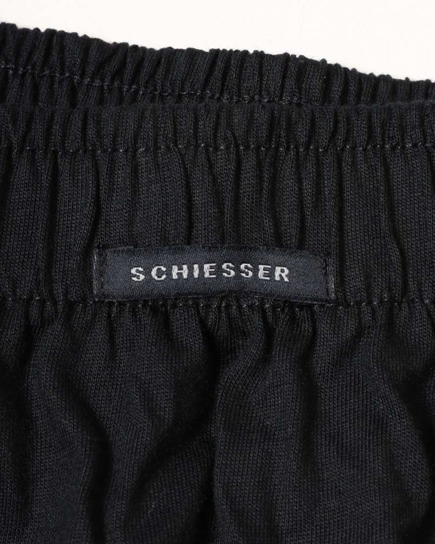 Schiesser2パック ソリッドカラー ジャージートランクス【BOXERSHORTS】03l