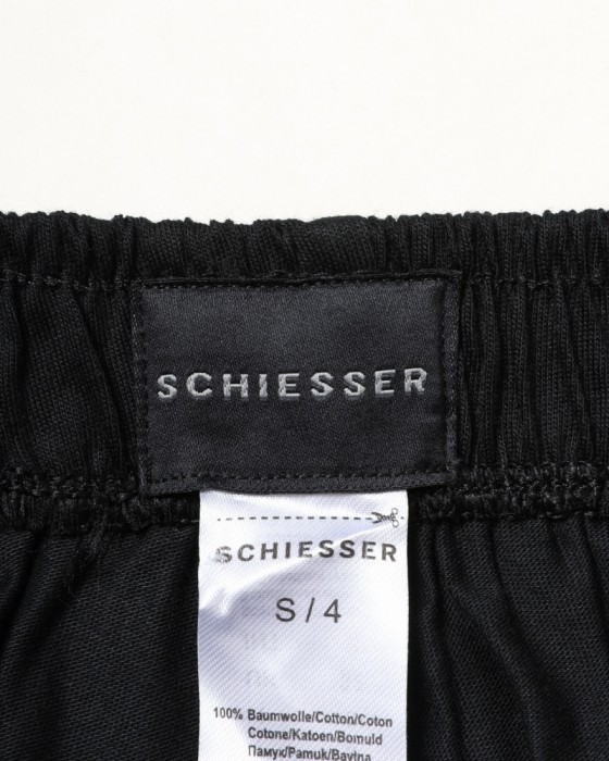 Schiesser2パック ソリッドカラー ジャージートランクス【BOXERSHORTS】09l
