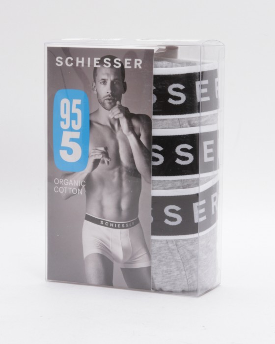 Schiesser3パック ストレッチショーツ【95/5】12l