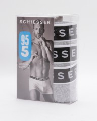 Schiesser3パック ストレッチショーツ【95/5】mb_12l