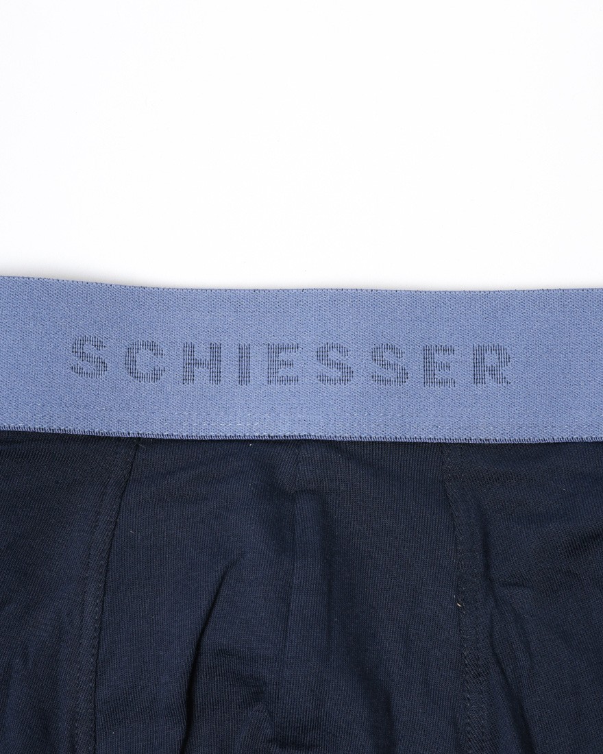 Schiesser95/5 リブカラーアソート 3パック ストレッチショーツ【95/5】03l