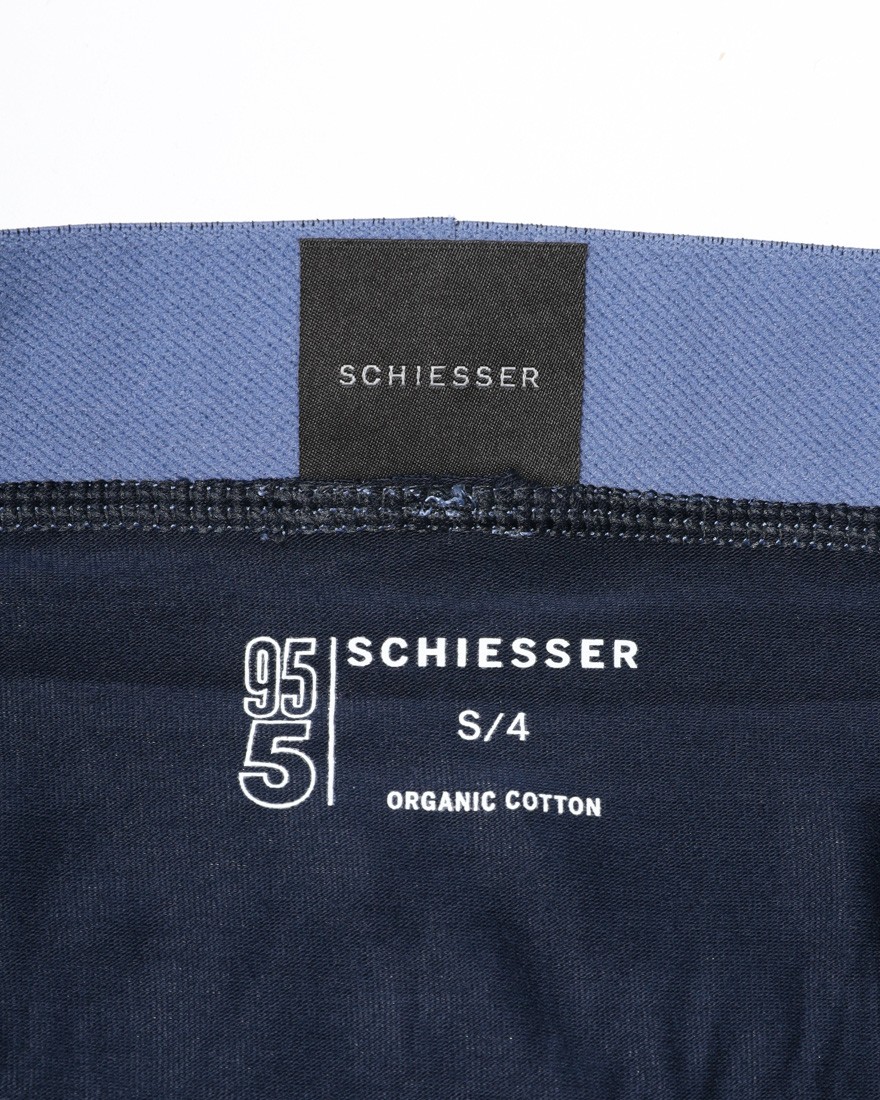 Schiesser95/5 リブカラーアソート 3パック ストレッチショーツ【95/5】05l