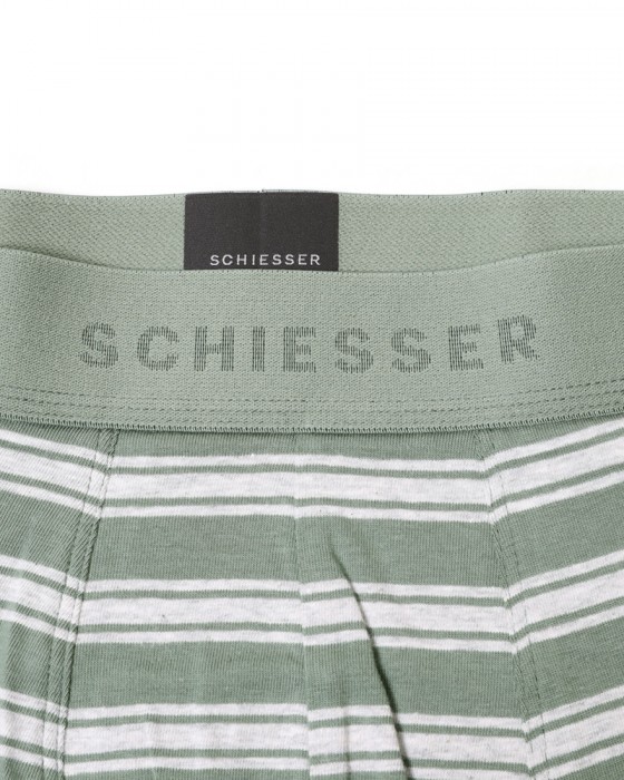 Schiesserボーダーアソート 3パック ストレッチショーツ 【95/5】08l