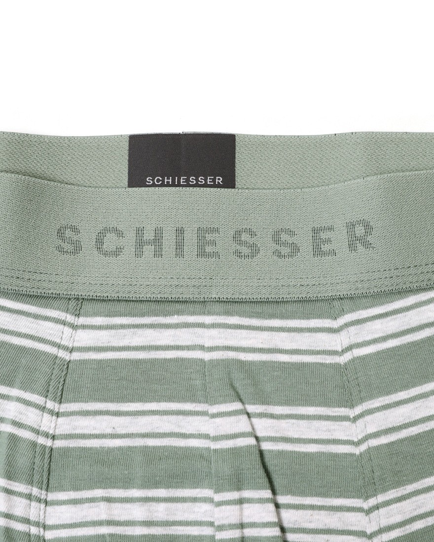 Schiesserボーダーアソート 3パック ストレッチショーツ 【95/5】08l