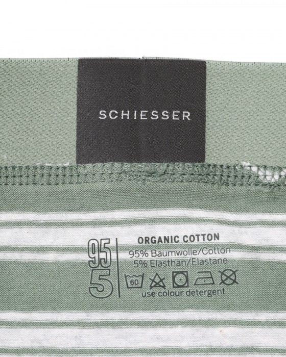 Schiesserボーダーアソート 3パック ストレッチショーツ 【95/5】09l