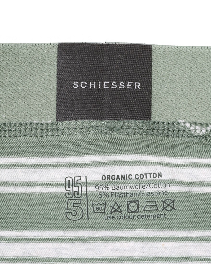 Schiesserボーダーアソート 3パック ストレッチショーツ 【95/5】09l