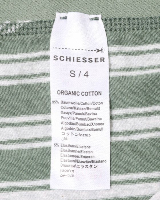 Schiesserボーダーアソート 3パック ストレッチショーツ 【95/5】13l