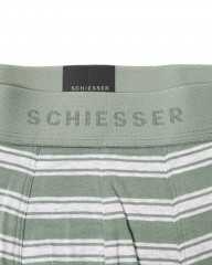 Schiesserボーダーアソート 3パック ストレッチショーツ 【95/5】mb_08l