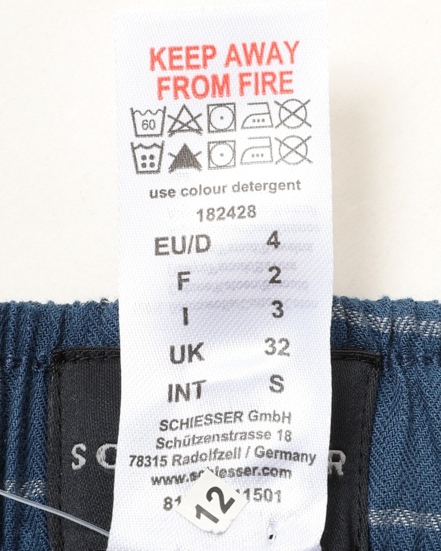 Schiesser2パック カラーアソート トランクス【BOXERSHORTS】11l