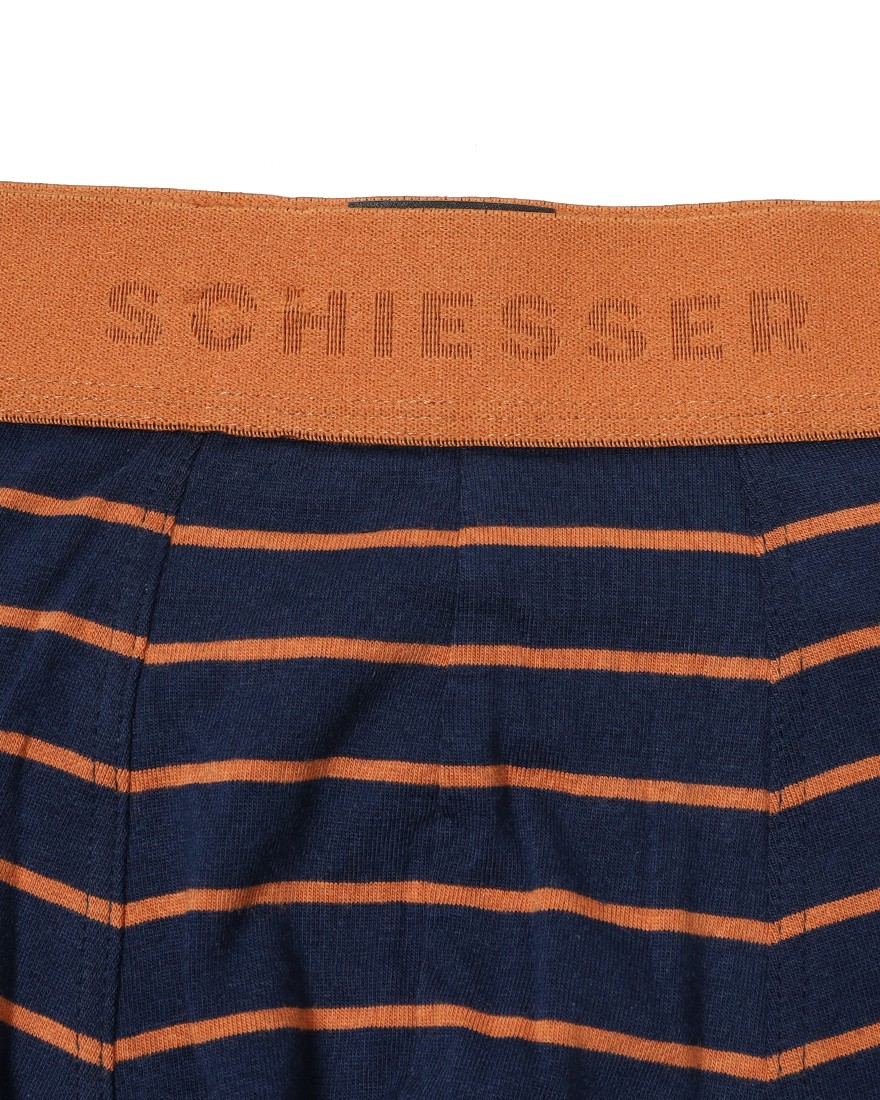 Schiesserボーダーアソート 3パック ストレッチショーツ【95/5】06l