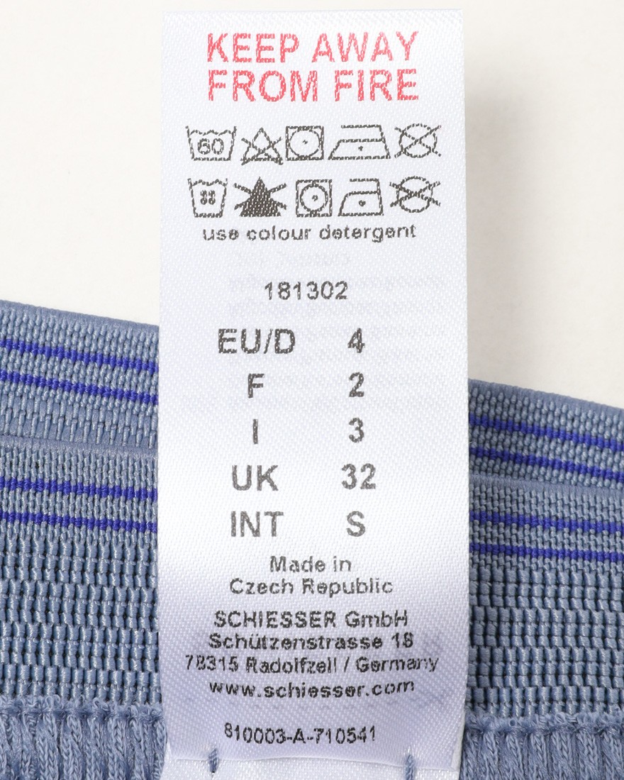 Schiesserダブルリブ ボクサーブリーフ【FRIEDRICH Seasonal】16l