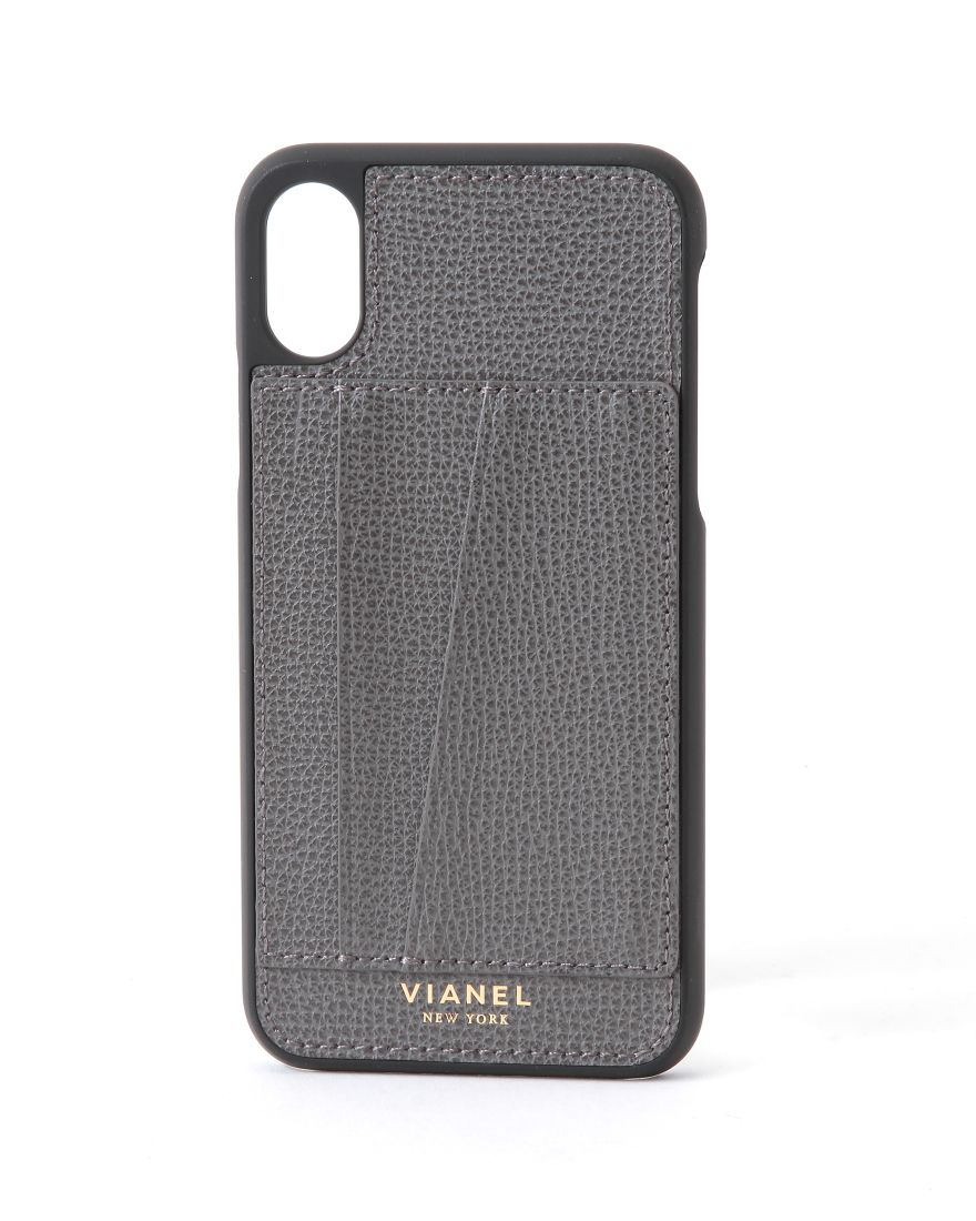 VIANEL NEW YORKVIANELカードホルダー付きiPhoneケース 【X対応】