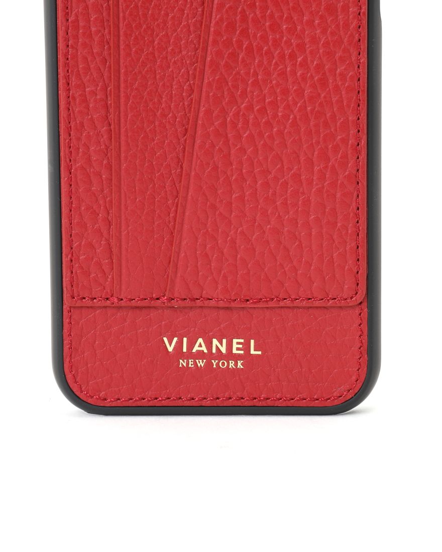 VIANELカードホルダー付きiPhoneケース｜VIANEL NEW YORK（ヴィアネル 