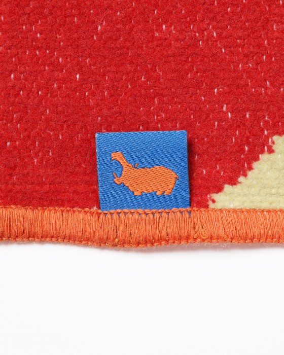 HIPPOPOTAMUS干支チーフタオル 午（パッケージ入り）04l