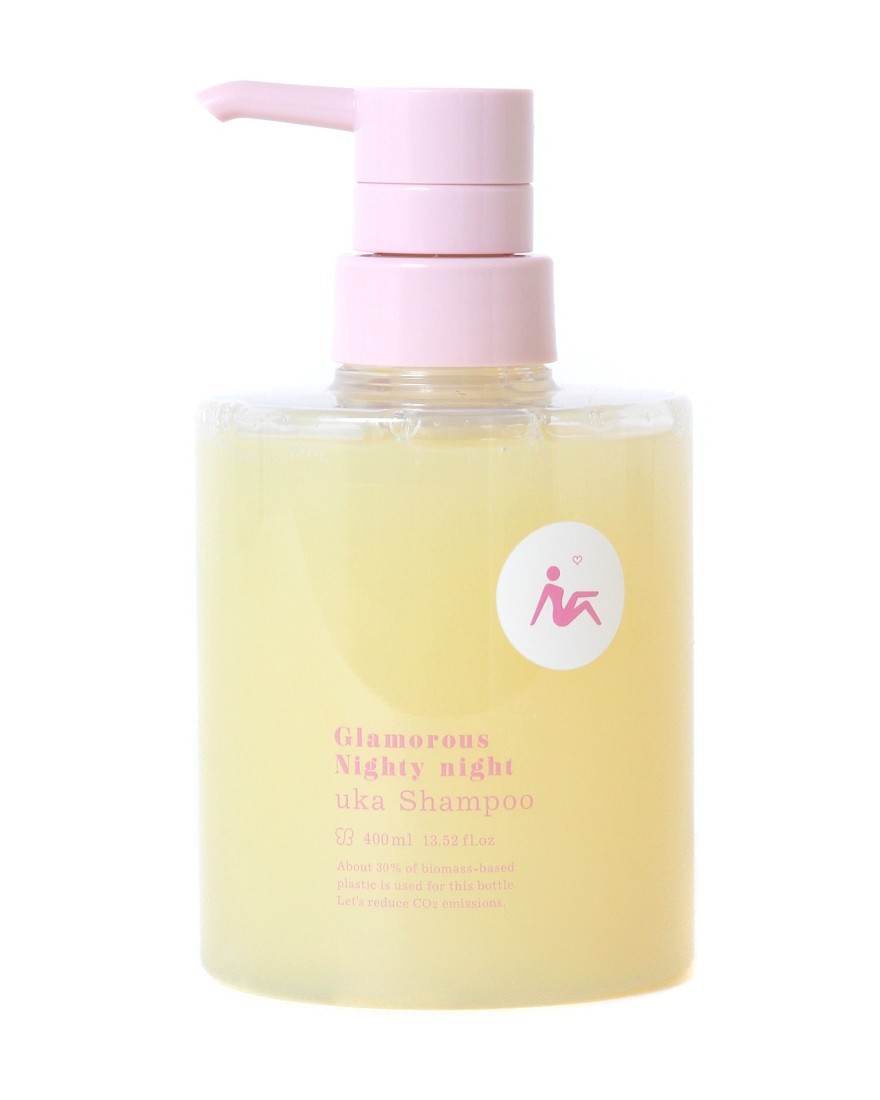シャンプー Uka Shampoo Glamorous Nighty Night Chubby Bottle 400ml Uka ウカ Tokyolife