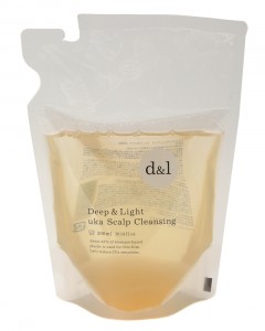 スカルプクレンジング リフィル【uka Scalp Cleansing Deep & Light Refill（300ml）】