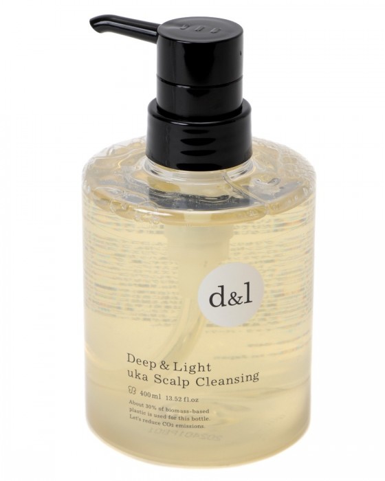 ＜東京ライフ＞ uka（ウカ） スカルプクレンジング【uka Scalp Cleansing Deep & Light Chubby Bottle（400ml）】画像