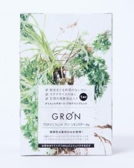 GROEN※ワケあり※プロテインブレンド 20g×12袋【グリーンモンスター/レッドヒート】mb_01l