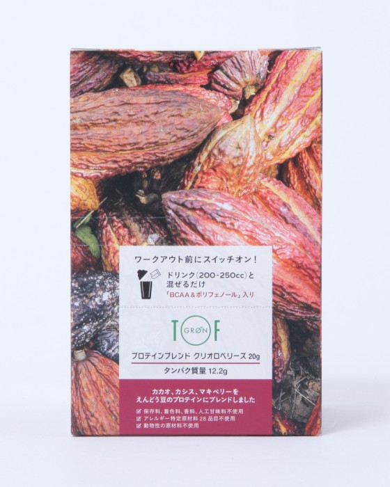 GROENプロテインブレンド 20g×12袋01l