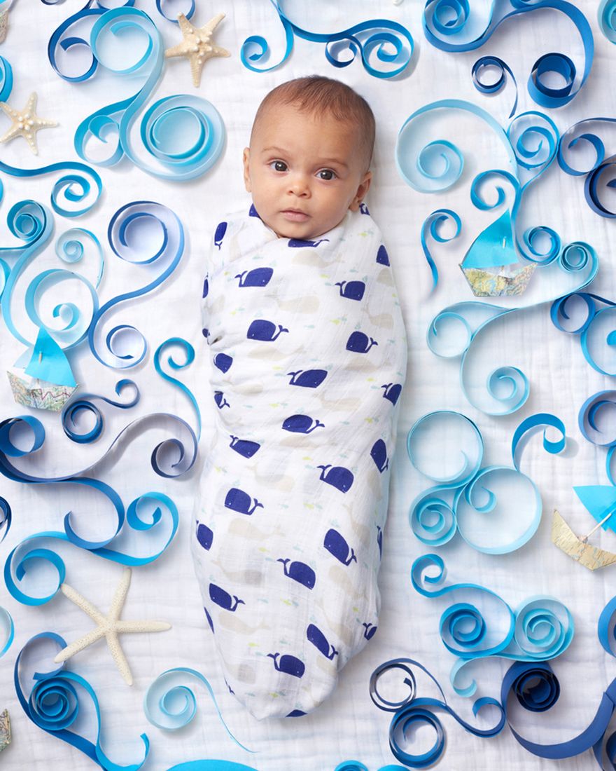 aden&anaisモスリン スワドル 4枚入03l