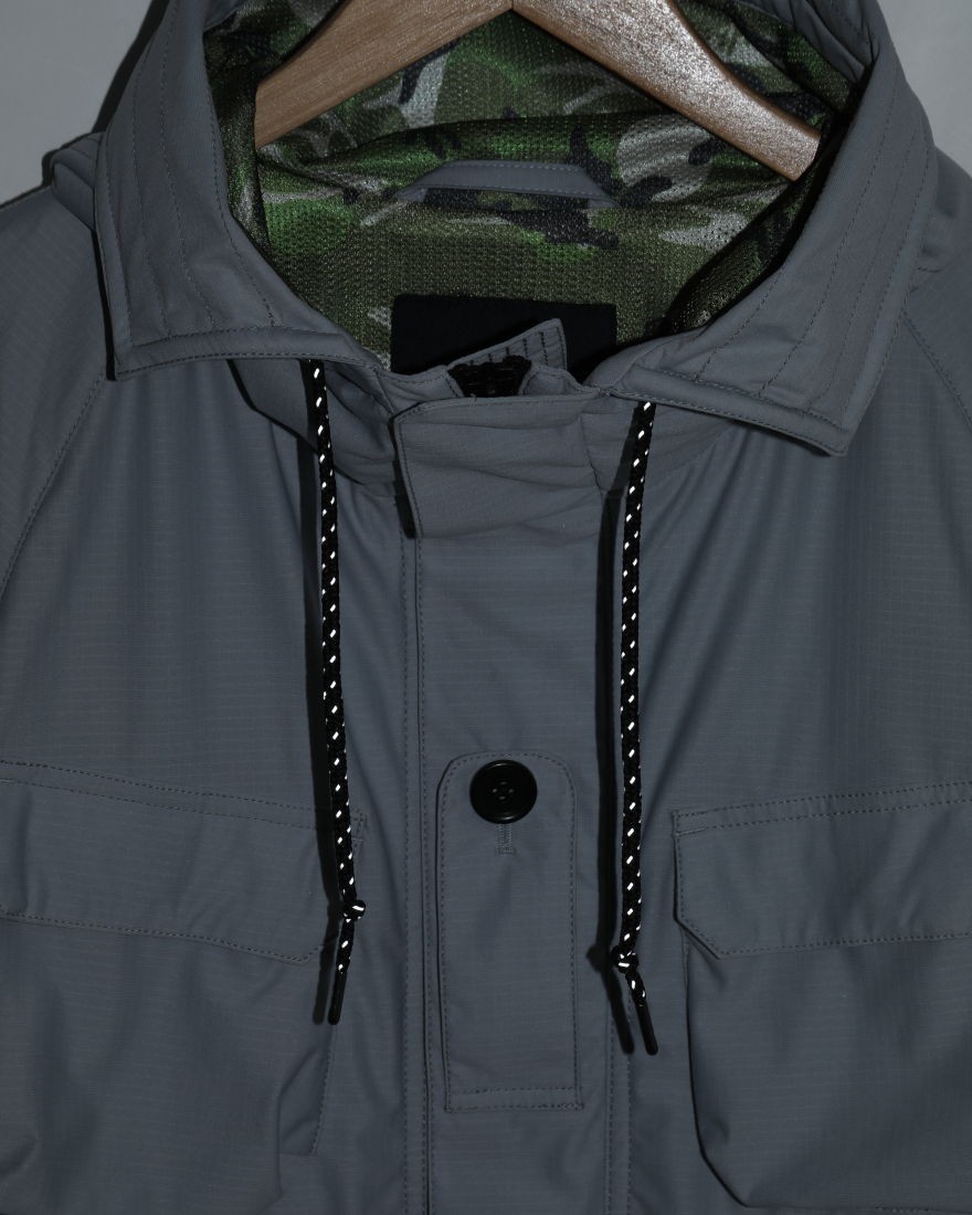 防風撥水ストレッチリップNFスモック【NF2048】|narifuri(ナリフリ