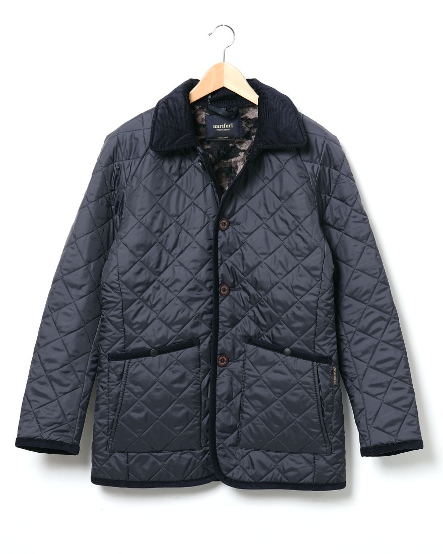 Narifuri Lavenham 裏ボアキルティングコート Gromford Narifuri ナリフリ Tokyolife