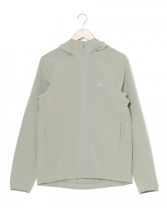 7MESHフード付きインサレーションジャケット【SPRUCE HOODY MEN'S】c0