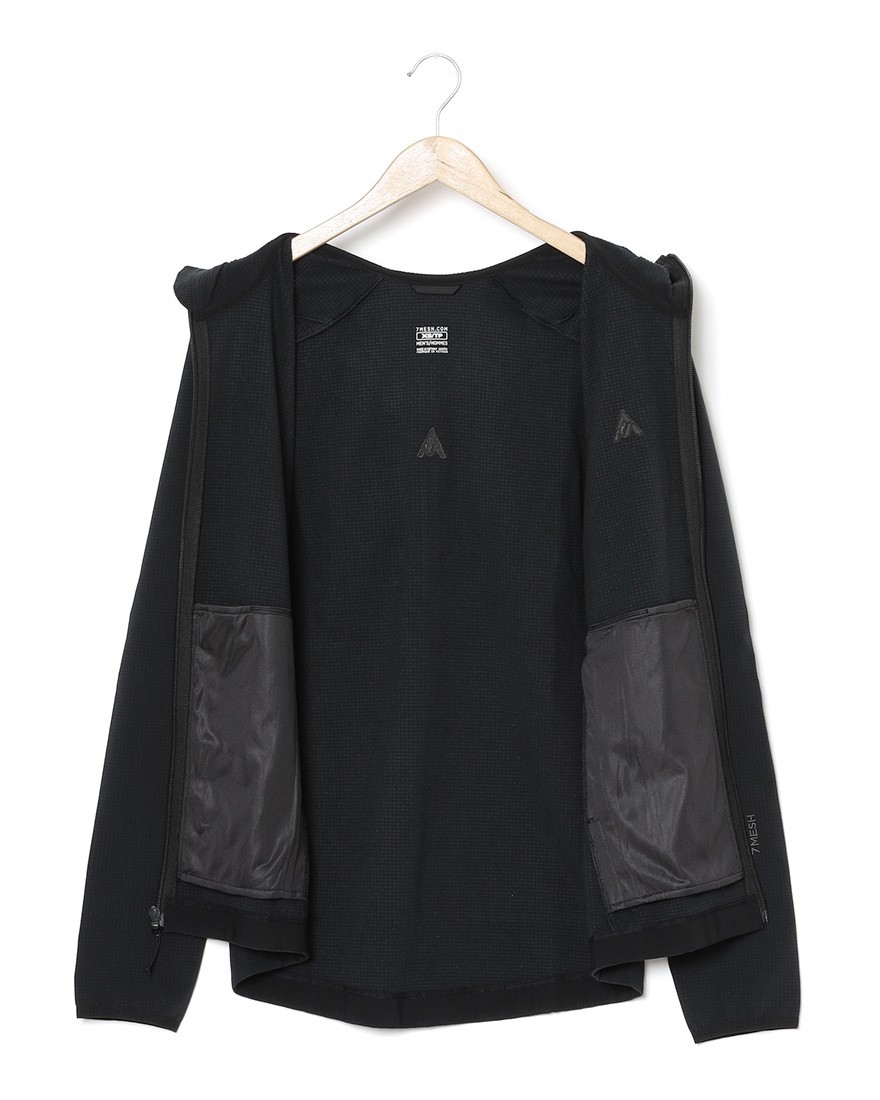 7MESHフード付きインサレーションジャケット【SPRUCE HOODY MEN'S】17l