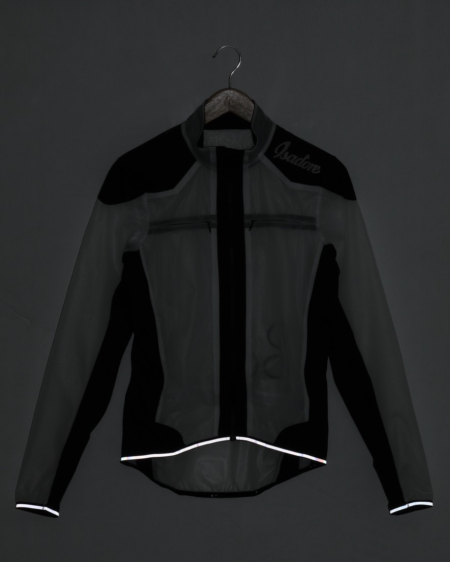 展示未使用品 イザドア Isadore 防風レインジャケット Rain