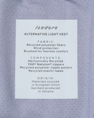 Isadore裏起毛ベスト【Alternative Light Vest】mb_18l