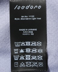 Isadore裏起毛ベスト【Alternative Light Vest】mb_22l
