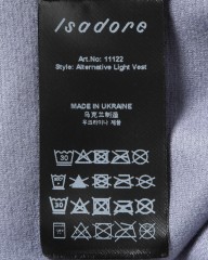 Isadoreレディース裏起毛ベスト【Alternative Light Vest】mb_22l