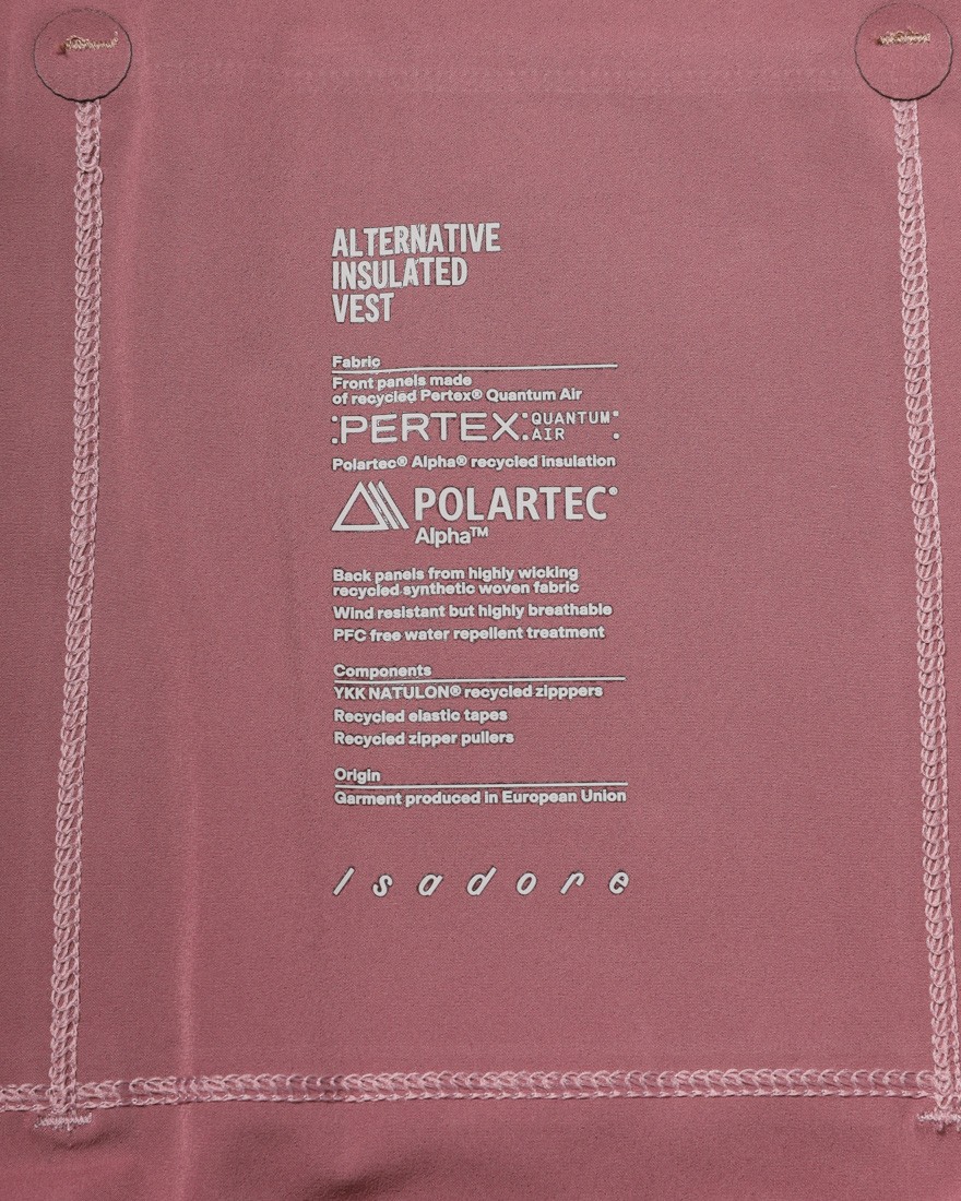 Isadoreインサレーテッドジャケット【Alternative Insulated Jacket】19l