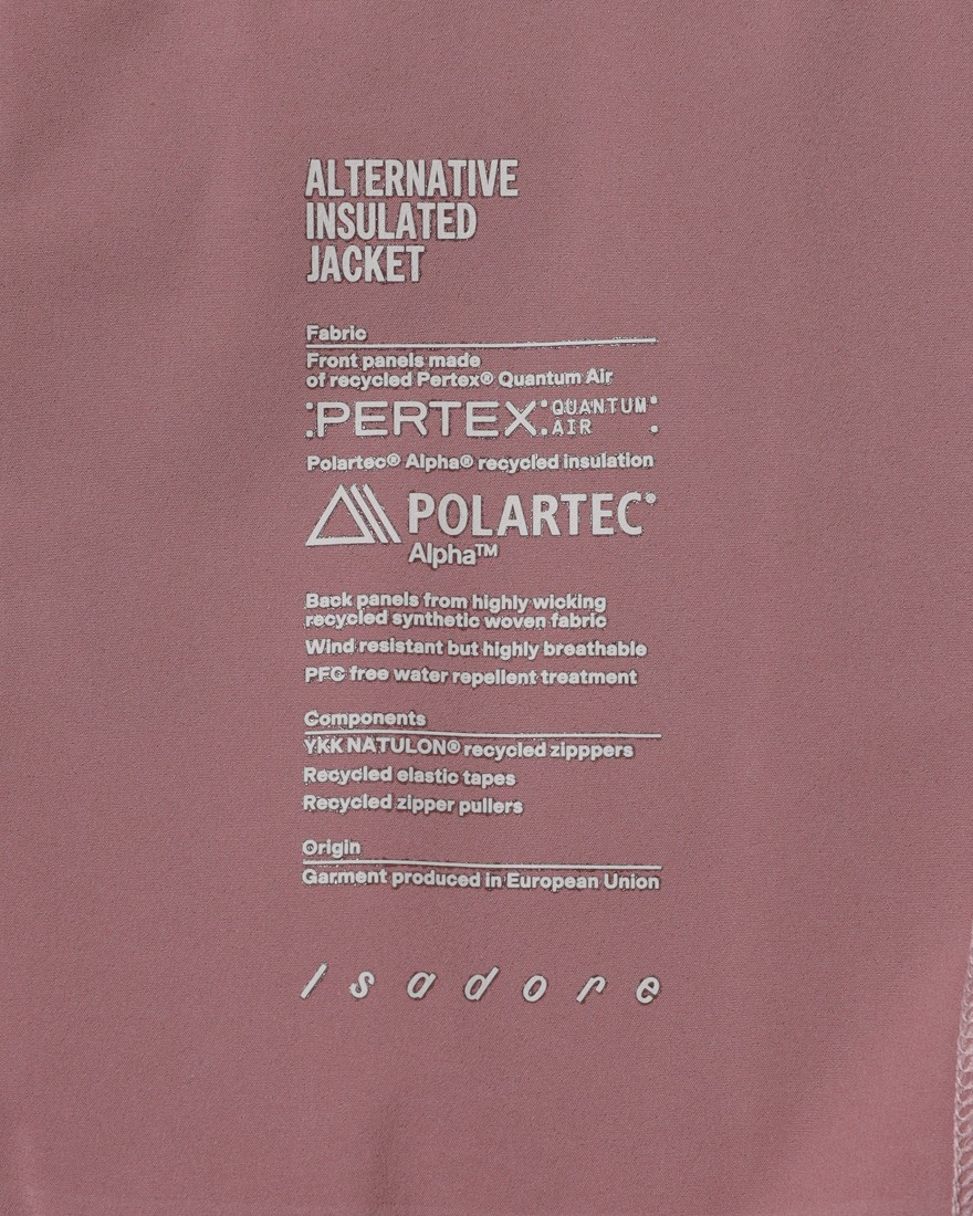 Isadoreインサレーテッドベスト【Alternative Insulated Vest】23l