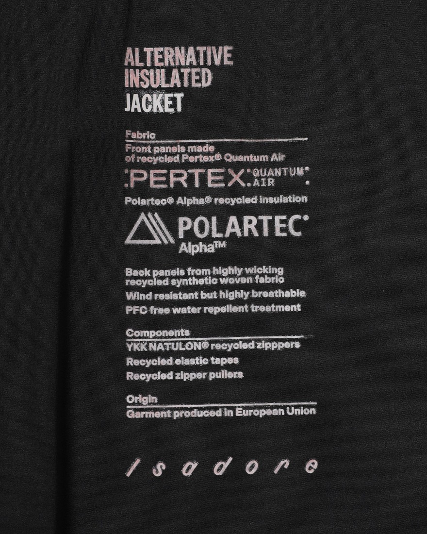 Isadoreレディース インサレーテッドジャケット【Women's Alternative Insulated Jacket】18l