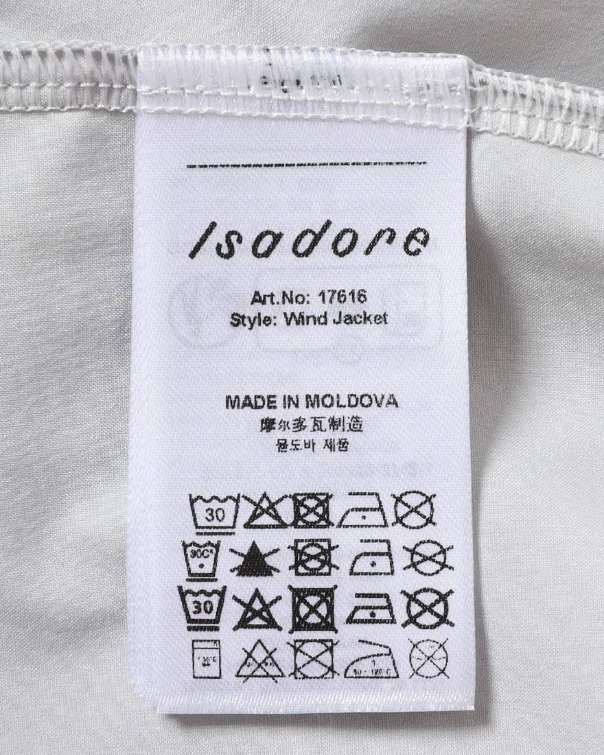 Isadore軽量 ウィンドジャケット【Wind Jacket】23l