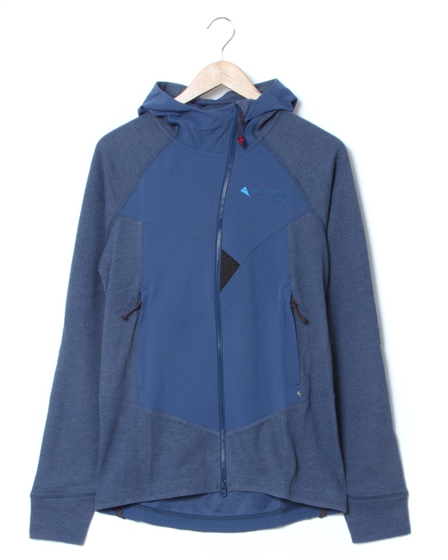 KLATTERMUSENメリノウール混フーディ【Hugin Zip Hoodie M's】c1