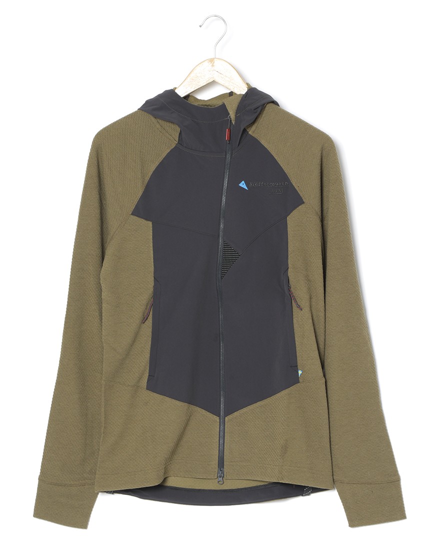 KLATTERMUSENメリノウール混フーディ【Hugin Zip Hoodie M's】